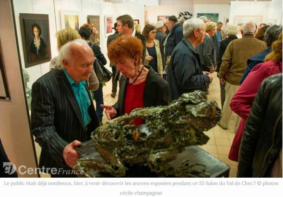 Vernissage du Salon du Val de Cher